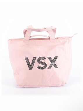 VSX Light Pink Tote with Black Logo